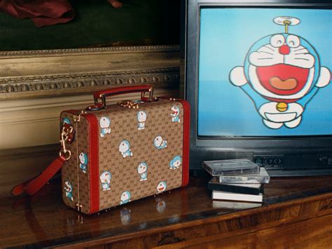 gucci bag cartoon|gucci doraemon chinese new year.